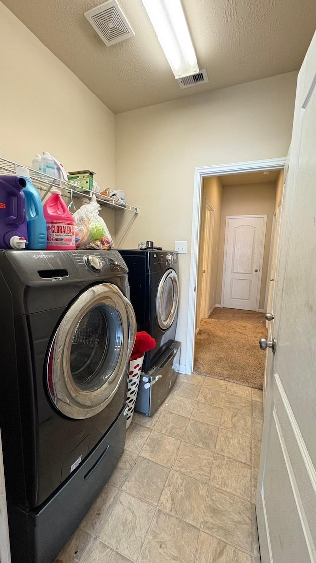 20530 Keegans Ledge Ln, Cypress, TX 77433 - laundry area with washer and clothes dryer