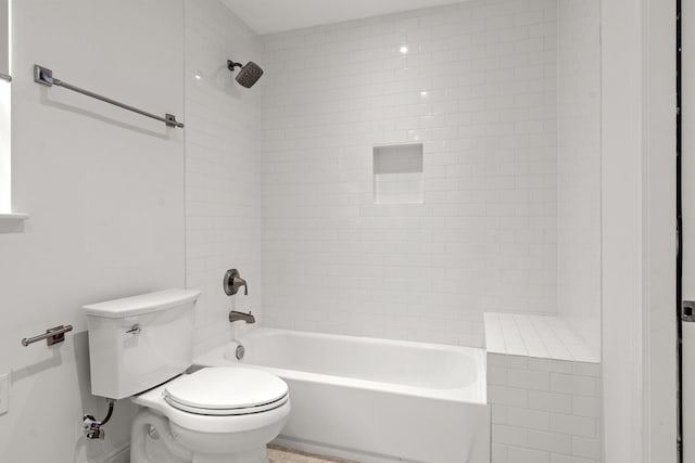 2409 Dryden Rd, Houston, TX 77030 - bathroom with toilet and tub / shower combination