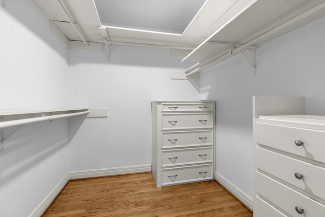 2409 Dryden Rd, Houston, TX 77030 - spacious closet with light wood finished floors