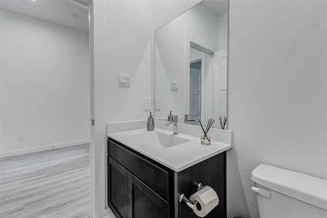 3368 Voda Bend Dr, Katy, TX 77493 - bathroom featuring vanity and wood finished floors