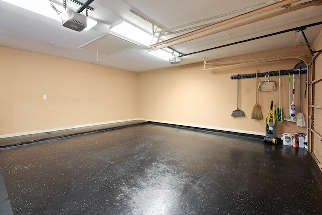 2101 Rocky Creek Ln, Pearland, TX 77581 - garage with a garage door opener