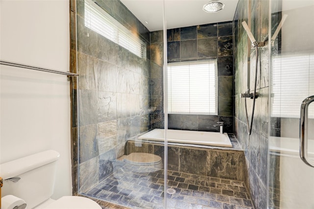 2232 Leeland St, Houston, TX 77003 - full bathroom with a tile shower and tiled bath