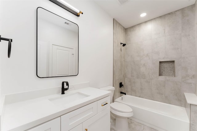 3327 Cornell St Unit A B, Houston, TX 77022 - bathroom with vanity and bathtub / shower combination