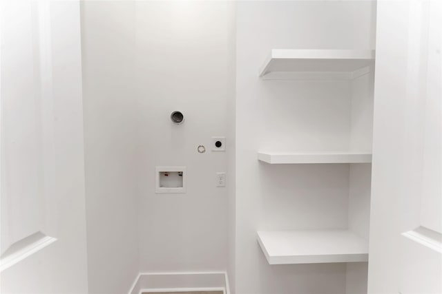 3327 Cornell St Unit A B, Houston, TX 77022 - laundry room with hookup for an electric dryer, washer hookup, and gas dryer hookup
