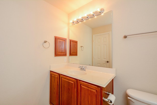 18702 Cypress Loch Dr, Spring, TX 77379 - bathroom with toilet and vanity