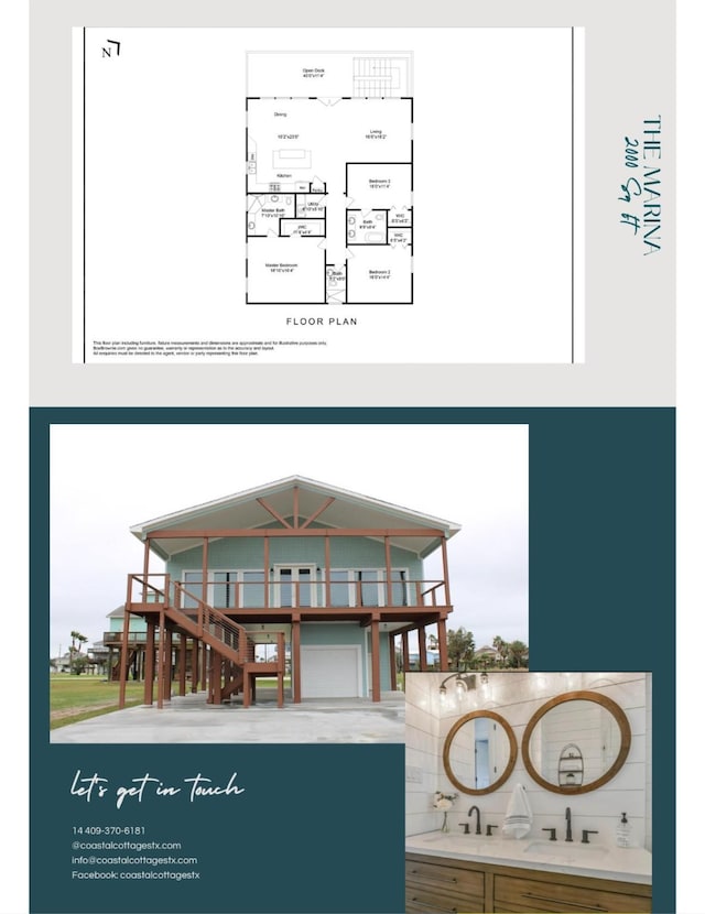 0000 Marina Blvd, Galveston, TX 77554 - view of floor plan / room layout