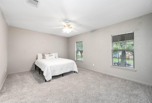 17203 Kettle Creek Dr, Spring, TX 77379 - bedroom with carpet and a ceiling fan