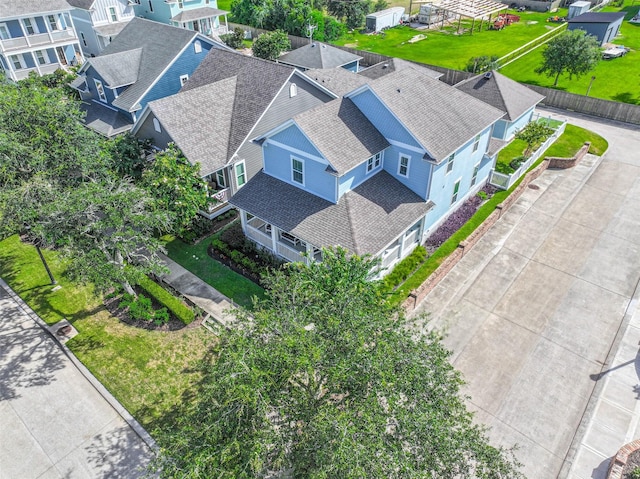 6 Caravelle Ct, Galveston, TX 77554 - aerial view of residential area