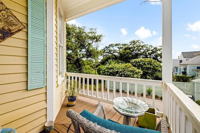 1611 34th St, Galveston, TX 77550 - view of balcony