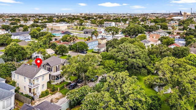 1611 34th St, Galveston, TX 77550 - aerial view of residential area