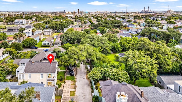 1611 34th St, Galveston, TX 77550 - aerial view of residential area