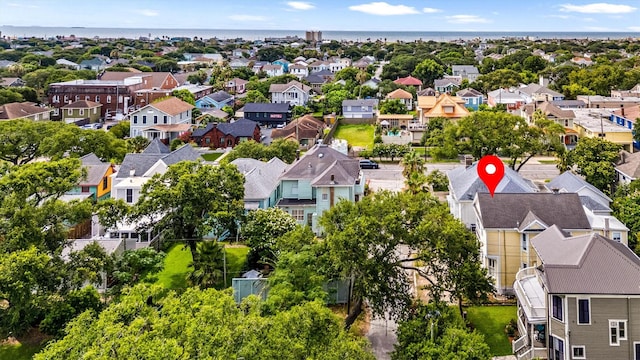 1611 34th St, Galveston, TX 77550 - aerial view of residential area