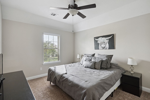 20102 Three Chutes Ln, Cypress, TX 77433 - bedroom featuring carpet flooring and ceiling fan