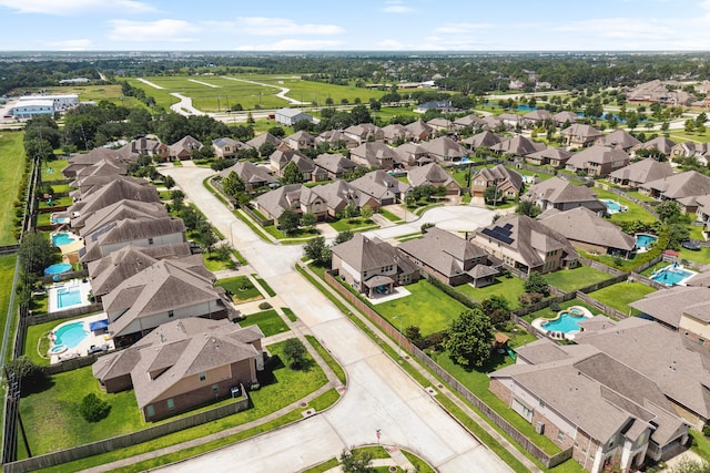20102 Three Chutes Ln, Cypress, TX 77433 - aerial perspective of suburban area with a pool