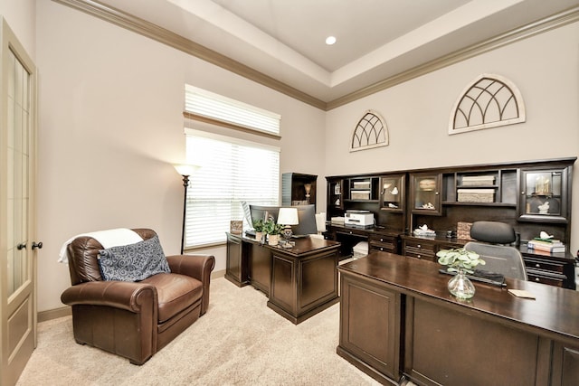 13810 Lake Prt, Cypress, TX 77429 - office featuring light carpet and baseboards