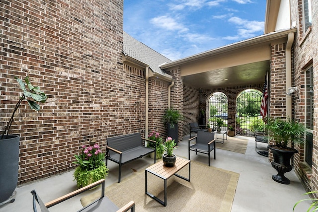 13810 Lake Prt, Cypress, TX 77429 - view of patio with outdoor lounge area