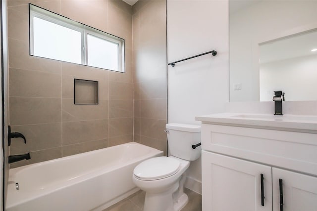 5703C Balbo St, Houston, TX 77091 - full bathroom featuring vanity and shower / tub combination