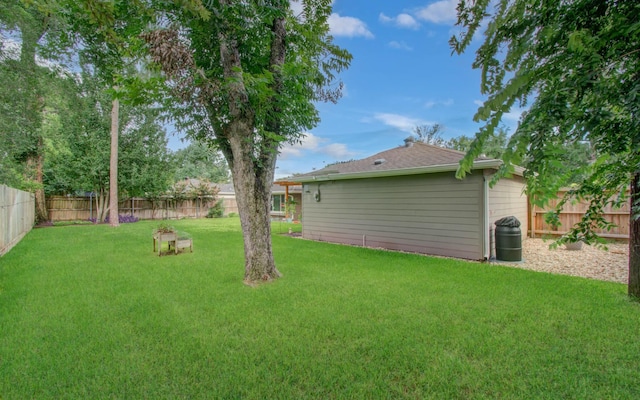 9818 Emnora Ln, Houston, TX 77080 - view of fenced backyard