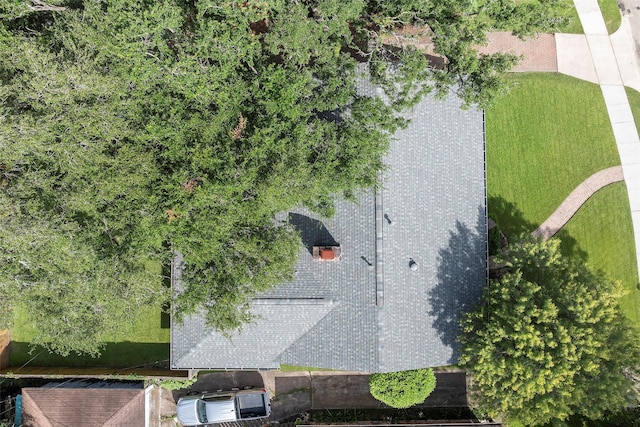 3815 Latma Dr, Houston, TX 77025 - aerial view of property and surrounding area