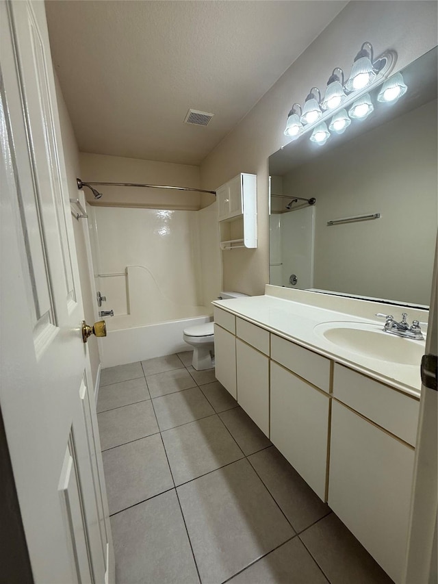13202 Chasworth Dr, Houston, TX 77041 - bathroom with tile patterned floors, bathing tub / shower combination, and vanity