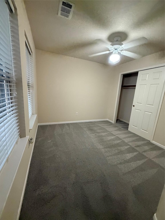13202 Chasworth Dr, Houston, TX 77041 - unfurnished bedroom with carpet floors and a ceiling fan