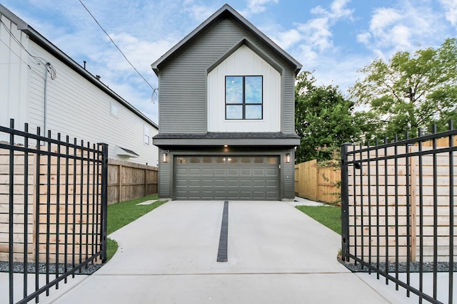 3907 Sumpter St, Houston, TX 77020 - garage with concrete driveway