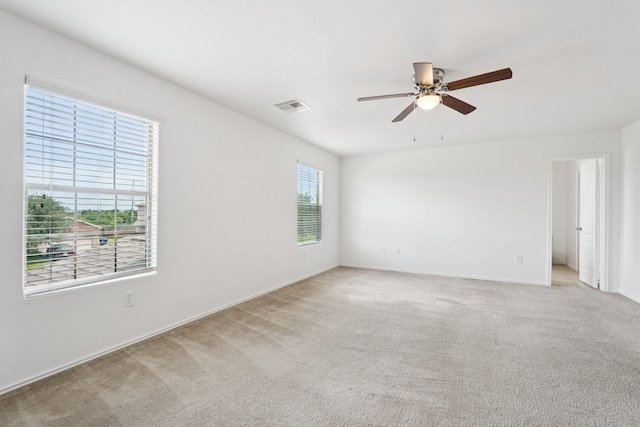 2607 Ensbrook Meadow Ln, Katy, TX 77449 - unfurnished room with ceiling fan and light carpet