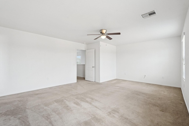 2607 Ensbrook Meadow Ln, Katy, TX 77449 - carpeted spare room with a ceiling fan and plenty of natural light