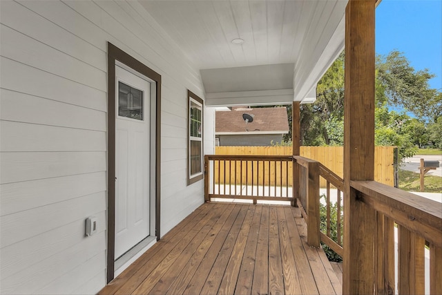 4412 Sayers St, Houston, TX 77026 - view of wooden terrace