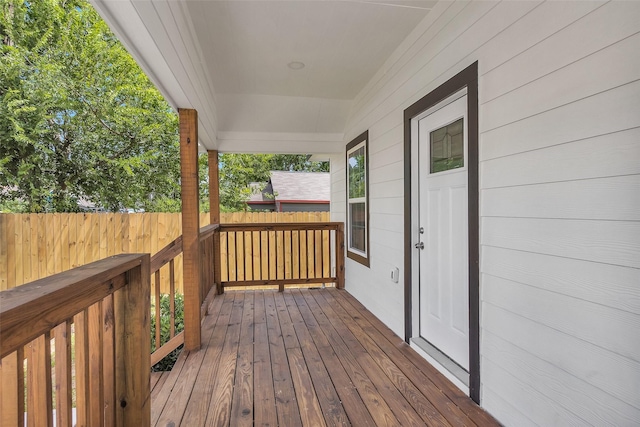 4412 Sayers St, Houston, TX 77026 - view of deck