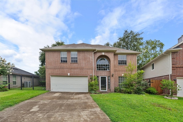 3327 Shady Glen Ln, Missouri City, TX 77459 - traditional home featuring driveway, brick siding, a garage, and roof with shingles