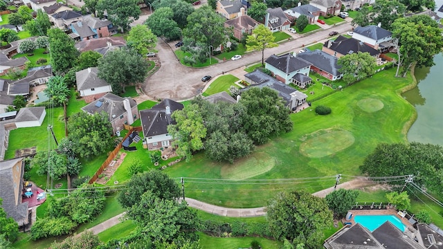 3327 Shady Glen Ln, Missouri City, TX 77459 - aerial overview of property's location with nearby suburban area and a large body of water