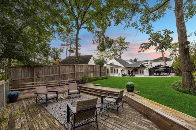 206 Lakemere St, Houston, TX 77079 - view of wooden terrace