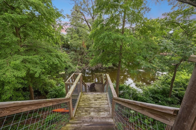 206 Lakemere St, Houston, TX 77079 - view of home's community featuring a water view