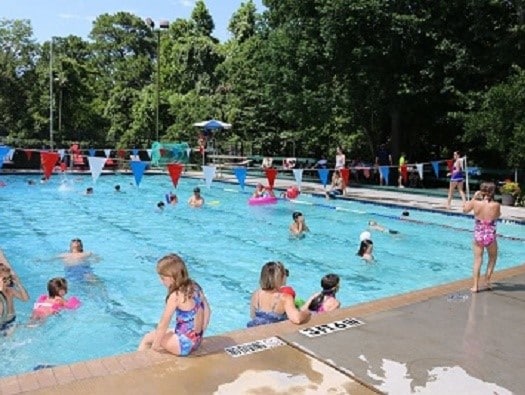 206 Lakemere St, Houston, TX 77079 - view of home's community featuring a pool
