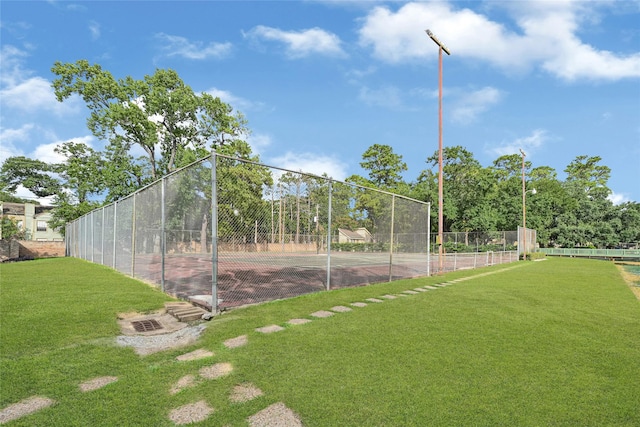202 Old Bridge Lk, Houston, TX 77069 - view of tennis court