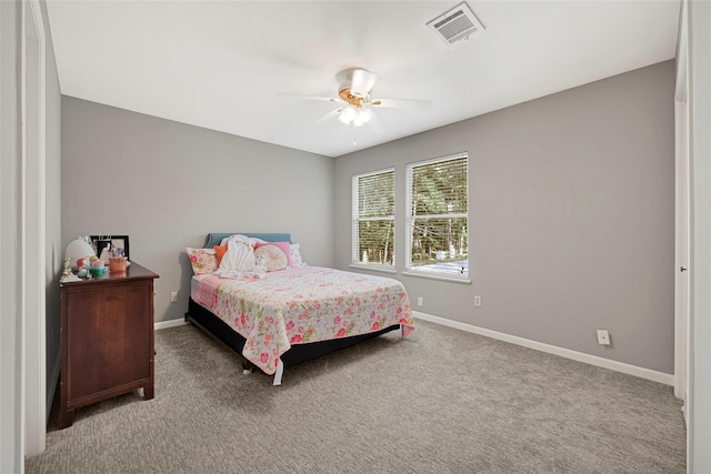 202 Old Bridge Lk, Houston, TX 77069 - bedroom featuring carpet flooring and ceiling fan