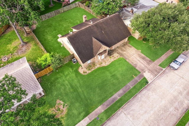 1804 Sleepy Creek Way, Pearland, TX 77581 - view from above of property