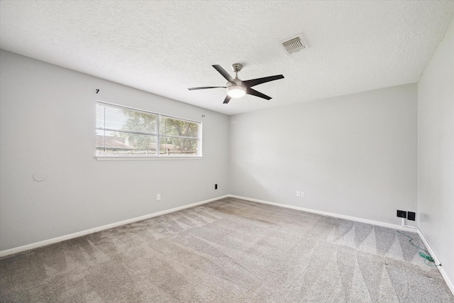 1804 Sleepy Creek Way, Pearland, TX 77581 - carpeted empty room with a ceiling fan and a textured ceiling