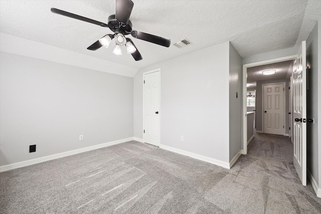 1804 Sleepy Creek Way, Pearland, TX 77581 - empty room featuring carpet, a textured ceiling, and a ceiling fan