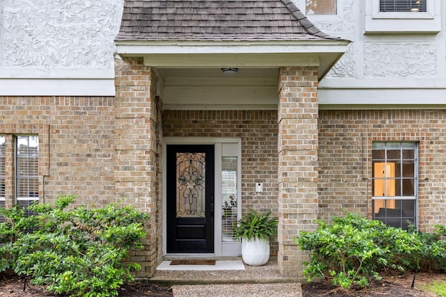 16235 Salmon Ln, Spring, TX 77379 - entrance to property featuring brick siding