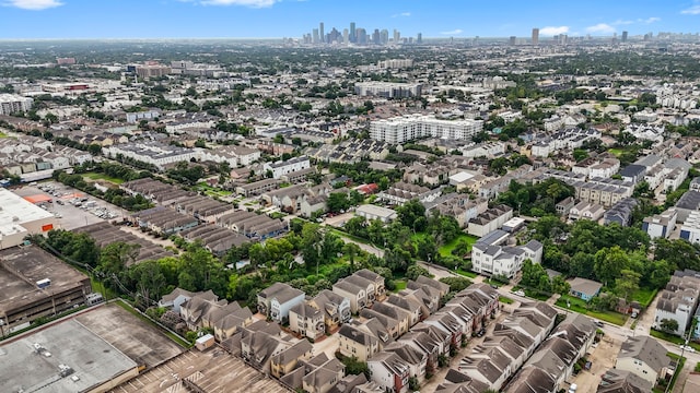 2623 Shady Woods Ln, Houston, TX 77008 - bird's eye view of city skyline