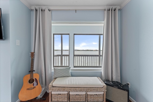 2816 Lighthouse Dr, Houston, TX 77058 - bedroom featuring ornamental molding