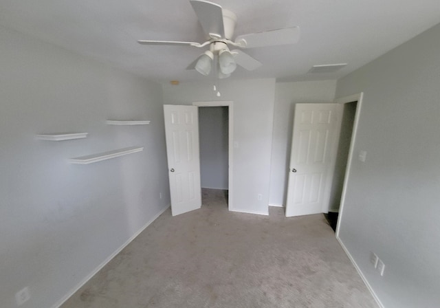 3301 Clover Hill Ln, Texas City, TX 77591 - unfurnished bedroom with ceiling fan and carpet flooring
