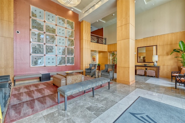 3505 Sage Rd Unit 1206, Houston, TX 77056 - community lobby with a towering ceiling