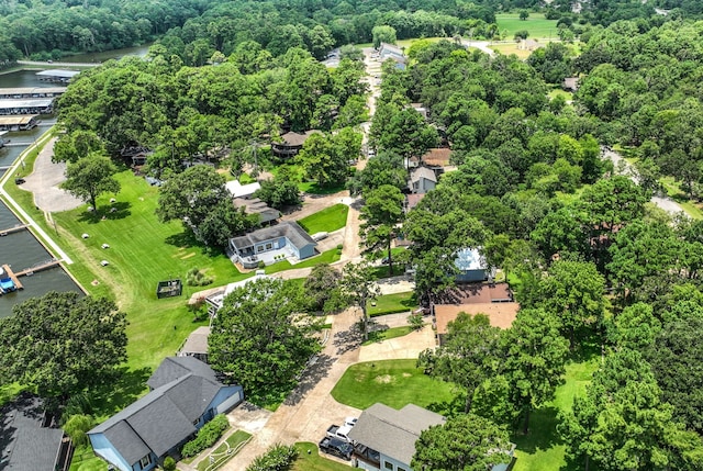 63 Harbour Row Dr, Coldspring, TX 77331 - aerial view of property's location with a nearby body of water