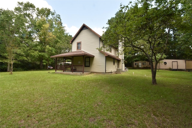 191 Harvey Bryant Rd, Coldspring, TX 77331 - view of grassy yard