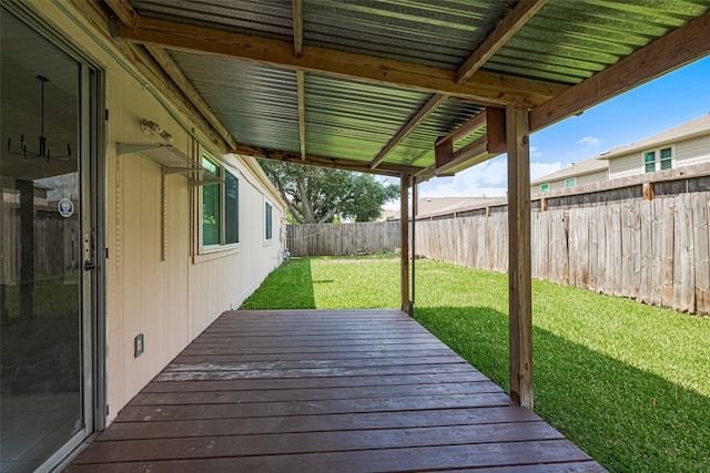 6822 Stonewater, Houston, TX 77084 - deck with a fenced backyard