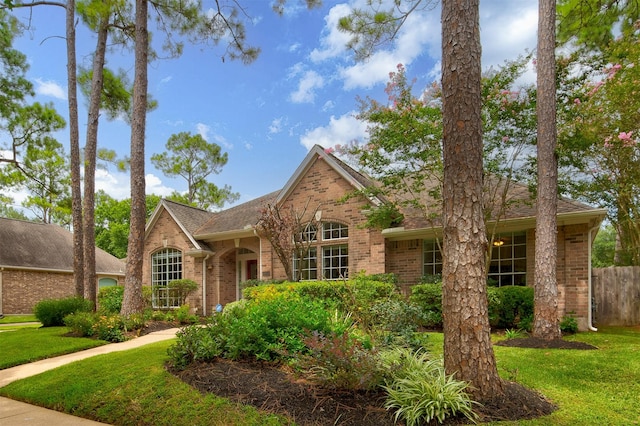 3910 Sand Myrtle Dr, Houston, TX 77059 - view of front of property featuring brick siding and roof with shingles