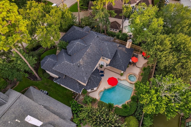 59 N Berryline Cir, Spring, TX 77381 - view of subject property with a pool